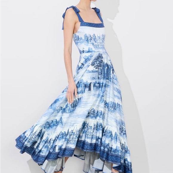 Alice + Olivia Rosalee Bustier Maxi Dress - Picture 8 of 9